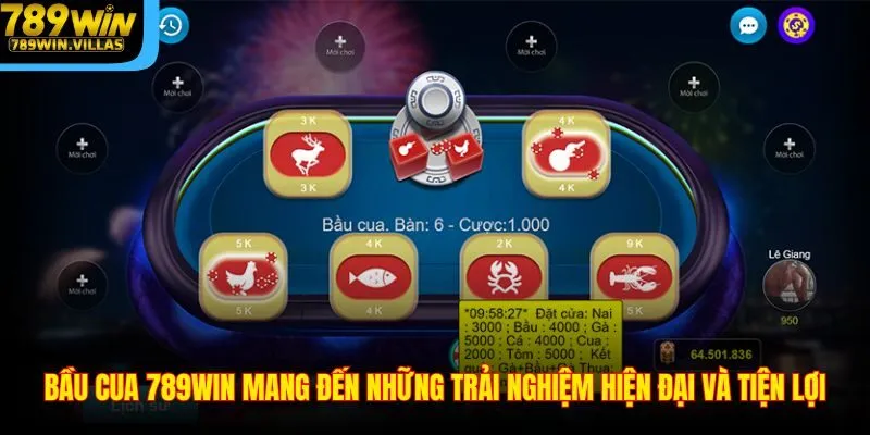 Cá cược Bầu Cua 789WIN - Cơ Hội Thắng Lớn Trong Tầm Tay 2 Bầu cua 789WIN mang đến những trải nghiệm hiện đại và tiện lợi