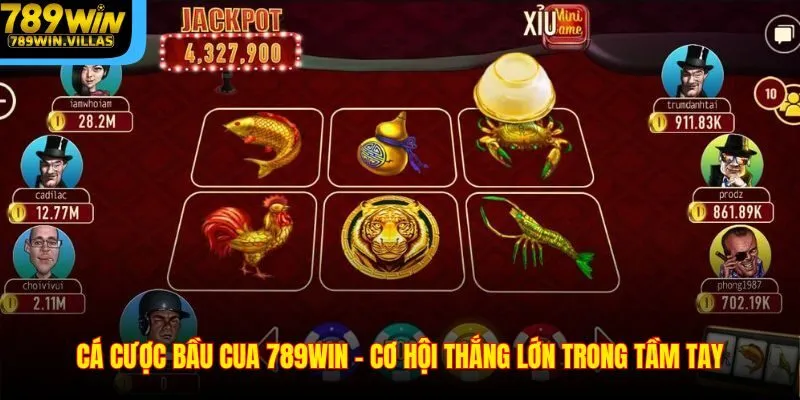 Cá cược Bầu Cua 789WIN - Cơ Hội Thắng Lớn Trong Tầm Tay
