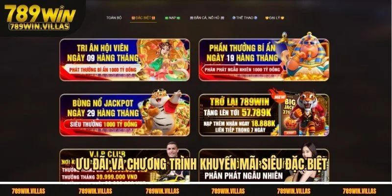 Giới Thiệu 789win - Sân Chơi Uy Tín Nhiều Người Tin Chọn 3 Ưu đãi và chương trình khuyến mãi siêu đặc biệt