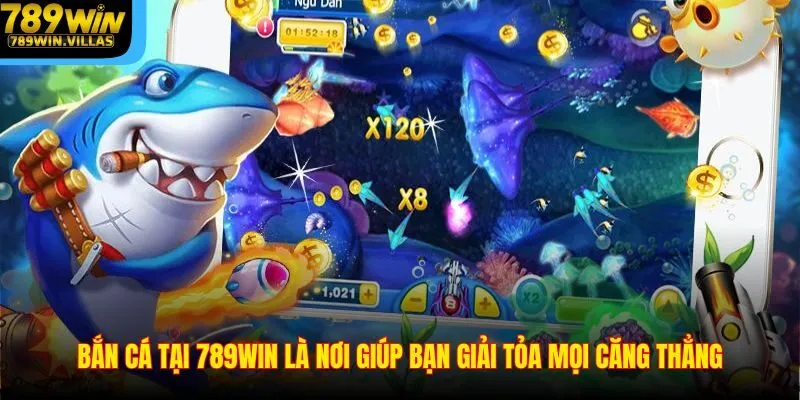 Bắn Cá Đổi Thưởng Thẻ Cào – Giải Trí Có Thưởng Hấp Dẫn 4 Bắn cá tại 789win là nơi giúp bạn giải tỏa mọi căng thẳng